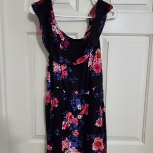 Cute summer dress with flowers
